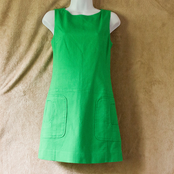 unknown Dresses & Skirts - Mod Dress Kelly Green 60s Style Sheath Mini